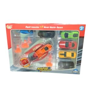 Rapid Launcher 7 Metal Master Racer Car