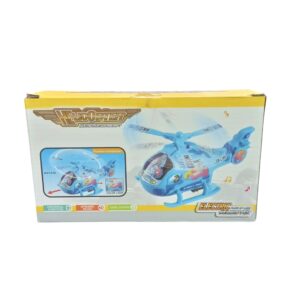Electric Helicopter Toy with Lights & Music