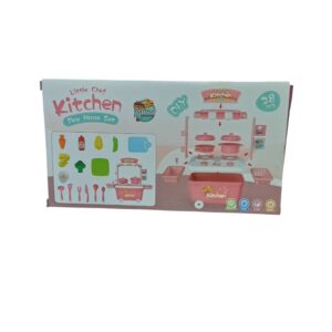 Little Chef Kitchen Play House Set – 28 Pcs