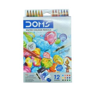 DOMS Water Colour Pencils – 12 Shades