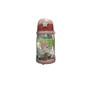 Pink Star Kids Water Bottle