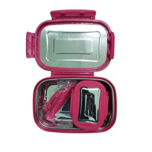 Senso Trio Stainless Steel Lunch Box