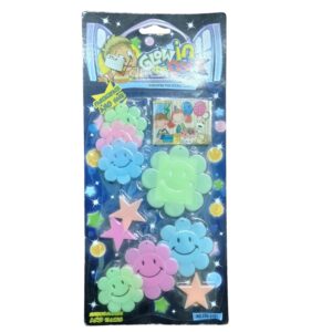 Glow-in-the-Dark Flowers & Stars Set