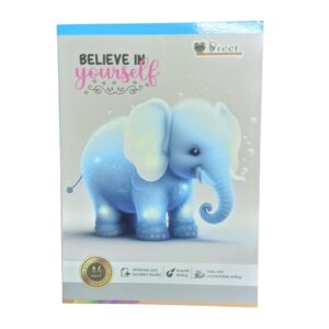 Preet Believe in Yourself Elephant Notebook