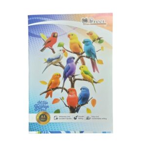 Preet Colorful Birds Notebook