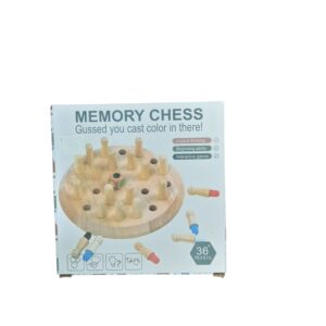 Wooden Memory Chess Game
