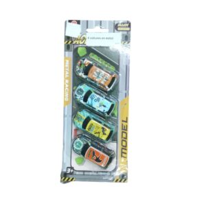 Metal Racing Alloy Car Set – 4 Pieces