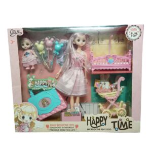Happy Time Doll Playset